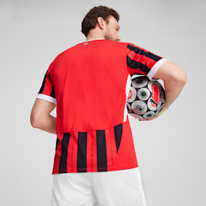 Réplique du maillot de soccer à domicile de l’AC Milan 24/25 Homme, For All Time Red-PUMA Black, extralarge